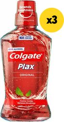 COLGATE ΣΤΟΜΑΤΙΚΟ ΔΙΑΛΥΜΑ COLGATE PLAX ORIGINAL 750ΜΛ(3Χ250ΜΛ)