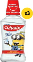 COLGATE ΣΤΟΜΑΤΙΚΟ ΔΙΑΛΥΜΑ COLGATE KIDS MINION 750ΜΛ(3Χ250ΜΛ)