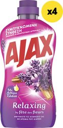 AJAX ΥΓΡΟ ΚΑΘΑΡΙΣΤΙΚΟ AJAX RELAXING 3000ML(4Χ750ML)