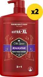 OLD SPICE ΣΑΜΠΟΥΑΝ OLD SPICE SHOWERGEL ROCKSTAR 2000ΜΛ (2Χ1000ML)