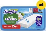 SWIFFER SWIFFER ΑΝΤΑΛΛΑΚΤΙΚΑ ΥΓΡΑ ΠΑΝΑΚΙΑ GIGA 144ΤΜΧ (6Χ24ΤΜΧ)