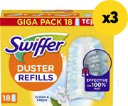 SWIFFER DUST ΑΝΤΑΛΛΑΚΤΙΚΑ FRESH MEGA PACK 54ΤΜΧ (3Χ18ΤΜΧ)