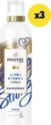 PANTENE ΛΑΚ PANTENE SPRAY ΕΞΤΡΑ ΔΥΝΑΤΟ ΚΡΑΤΗΜΑ 750ML (3X250ML)