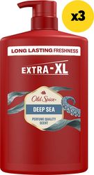 OLD SPICE SHOWER GEL DEEP SEA 3000ML (3X1000ML)