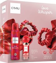 ΣΕΤ ΔΩΡΟΥ C-THRU LOVE WHISPER EAU DE TOILETTE 30ML &amp; DEO SPRAY 150ML+SCRUNCHIE