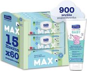 SEPTONA SEPTONA ΜΩΡΟΜΑΝΤΗΛΑ MAX 15X60ΤΕΜ. 900 ΜΑΝΤΗΛΙ SEPTONA + ΔΩΡΟ SEPTONA BABY ΚΡΕΜΑ ΣΥΓΚΑΜΑΤΟΣ 100ML