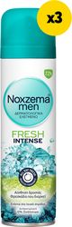 NOXZEMA MEN DEO SPR FRESH INTENSE 3X150ML