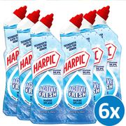 HARPIC ACTIVE FRESH ΠΑΧΥΡΡΕΥΣΤΟ ΥΓΡΟ ΚΑΘΑΡΙΣΤΙΚΟ ΛΕΚΑΝΗΣ ΜΕ ΑΡΩΜΑ ΩΚΕΑΝΟΣ 750ML Χ6