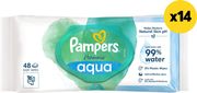 ΜΩΡΟΜΑΝΤΗΛΑ PAMPERS HARMONIE AQUA 672TMX (14X48)