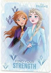 PYRAMID PYRAMID INTERNATIONAL ΤΕΤΡΑΔΙΟ ΡΙΓΕ Α5 ΓΑΛΑΖΙΟ FROZEN 2 (FIND YOUR STRENGTH)