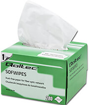 QOLTEC DUST-FREE PAPER FOR FIBER OPTIC NETWORK