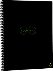 HUTTON ΤΕΤΡΑΔΙΟ ROCKETBOOK CORE LETTER (EVR-L-RC-A-FR) INFINITY BLACK