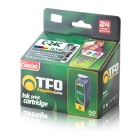 ΜΕΛΑΝΙ TFO C-24C ΣΥΜΒΑΤΟ ΜΕ CANON BCI24C 15ML