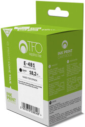 TFO ΜΕΛΑΝΙ TFO E-481 ΣΥΜΒΑΤΟ ΜΕ EPSON T0481 16ML