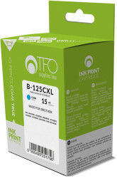 TFO ΜΕΛΑΝΙ TFO B-125CXL 15ML ΣΥΜΒΑΤΟ ΜΕ BROTHER LC-125XL-C