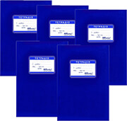 OEM ΤΕΤΡΑΔΙΑ ΜΠΛΕ 50Φ ΡΙΓΕ 17X25CM 5ΤΜΧ