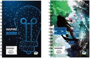 JUSTNOTE ΤΕΤΡΑΔΙΟ ΣΠΙΡΑΛ 4 ΘΕΜΑΤΩΝ INSPIRE 17X25CM JUSTNOTE 104311