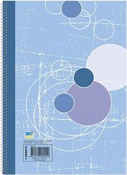 JUSTNOTE ΤΕΤΡΑΔΙΟ ΣΠΙΡΑΛ 4 ΘΕΜΑΤΩΝ Α4 ΠΛΑΣΤΙΚΟ ΕΞΩΦΥΛΛΟ A4 JUSTNOTE 104146 ΜΠΛΕ