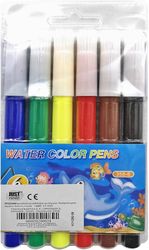 JUSTNOTE ΜΑΡΚΑΔΟΡΟΙ JUMBO 6 ΧΡΩΜΑΤΑ JUSTNOTE 80582 5ΤΜΧ
