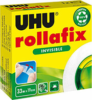 UHU ΑΝΤΑΛΛΑΚΤΙΚΟ ΣΕΛΟΤΕΙΠ ROLLAFIX ΑΟΡΑΤΟ 19ΜΜ X 33M