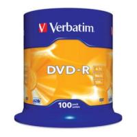 VERBATIM VERBATIM DVD-R 16X 4.7GB CAKEBOX 100PCS