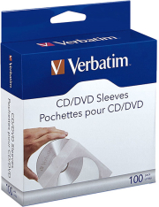 VERBATIM VERBATIM 49976 PAPER CD ENVELOPE 100PCS