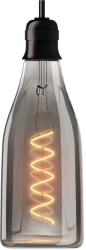ΛΑΜΠΤΗΡΑΣ XANLITE LED FILAMENT SPIRAL BOTTLE DECO SMOKY