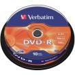 verbatim dvd r 16x 47gb matt silver cakebox 10pcs photo verbatim dvd r 16x 47gb matt silver cakebox 10pcs photo