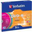 verbatim dvd r 47gb 16x colour slim case 5pcs photo verbatim dvd r 47gb 16x colour slim case 5pcs photo
