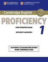 CAMBRIDGE ENGLISH PROFICIENCY 1 FOR UPDATE EXAM