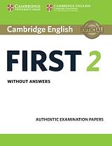 CAMBRIDGE ENGLISH FIRST 2 STUDENTS BOOK