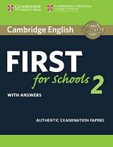 CAMBRIDGE ENGLISH FIRST FOR SCHOOLS 2 WITH ANSWERS