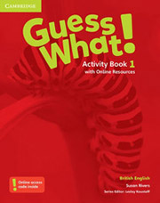 ΣΥΛΛΟΓΙΚΟ ΕΡΓΟ GUESS WHAT! 1 ACTIVITY BOOK (+ ONLINE RESOURCES)
