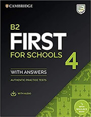 ΣΥΛΛΟΓΙΚΟ ΕΡΓΟ CAMBRIDGE ENGLISH FIRST FOR SCHOOLS 4 SELF STUDY PACK (+ DOWNLOADABLE AUDIO) WITH ANSWERS