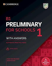 ΣΥΛΛΟΓΙΚΟ ΕΡΓΟ CAMBRIDGE PRELIMINARY FOR SCHOOLS 1 SELF STUDY PACK (+ DOWNLOADABLE AUDIO) (FOR REVISED EXAMS FROM 2020)