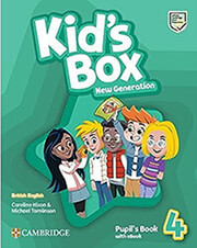 KIDS BOX NEW GENERATION 4 STUDENTS BOOK (+ E-BOOK)
