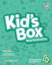 ΣΥΛΛΟΓΙΚΟ ΕΡΓΟ KIDS BOX NEW GENERATION 4 ACTIVITY BOOK (+ DIGITAL PACK)