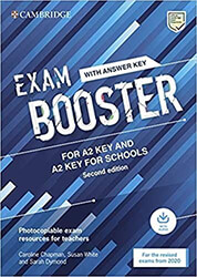 CAMBRIDGE ENGLISH EXAM BOOSTER KEY &amp; KEY FOR SCHOOLS (+ AUDIO) W/A - FOR 2020 EXAMS BKS.0001708