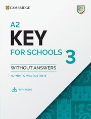 CAMBRIDGE ENGLISH KEY FOR SCHOOLS 3 STUDENTS BOOK (+ DIGITAL PACK)