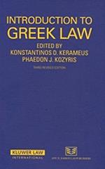 INTRODUCTION TO GREEK LAW