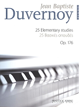 DUVERNOY JEAN BAPTISTE DUVERNOY 25 ELEMENTARY STUDIES OP. 176 PIANO