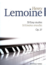 LEMOINE HENRY 50 ΕΥΚΟΛΕΣ ΣΠΟΥΔΕΣ OP. 37 PIANO