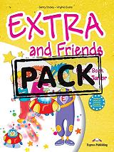 EXTRA AND FRIENDS PRE JUNIOR PACK PUPILS BOOK(+ ALPHABET BOOK, MULTI-ROM &amp; IEBOOK)