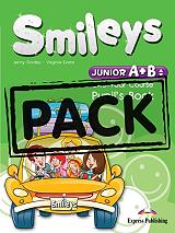VIRGINIA EVANS, JENNY DOOLEY SMILES JUNIOR A+B ONE-YEAR COURSE PACK (+CD+IEBOOK+LET'S CELEBRATE 3,4+ALPHABET BOOK)