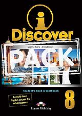 I DISCOVER 8 STUDENTS BOOK AND WORKBOOK (+IEBOOK +DIGIBOOKS)