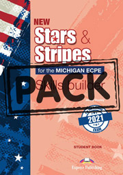 NEW STARS &amp; STRIPES MICHIGAN ECPE 2021 EXAM SKILLS BUILDER (+ DIGIBOOKS APP) φωτογραφία