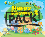 VIRGINIA EVANS, JENNY DOOLEY HAPPY RHYMES 2 STUDENTS BOOK PACK (+ CD + DVD)