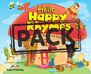 VIRGINIA EVANS, JENNY DOOLEY HELLO HAPPY RHYMES STUDENTS BOOK PACK (+ CD + DVD)