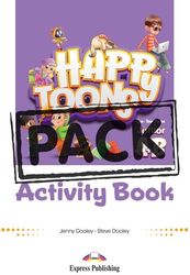 VIRGINIA EVANS, JENNY DOOLEY HAPPY TOONS ONE YEAR COURSE (JUNIOR A+B) ACTIVITY BOOK (+ DIGIBOOKS APP)