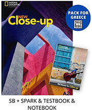 NEW CLOSE-UP A2 PACK FOR GREECE (STUDENTS BOOK - SPARK-TESTBOOK-NOTEBOOK)